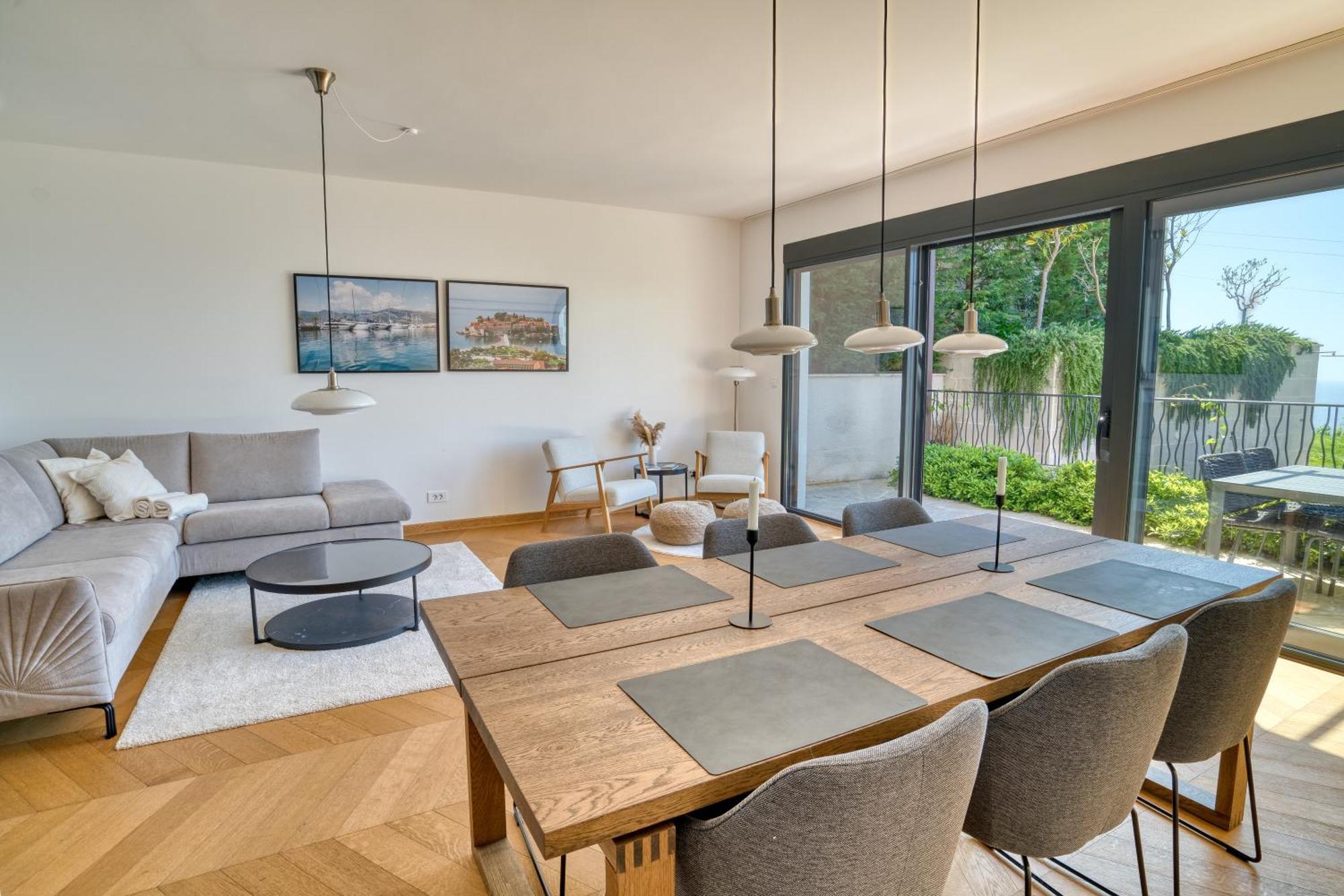 Quercus Residences Apartments Sveti Stefan Zewnętrze zdjęcie
